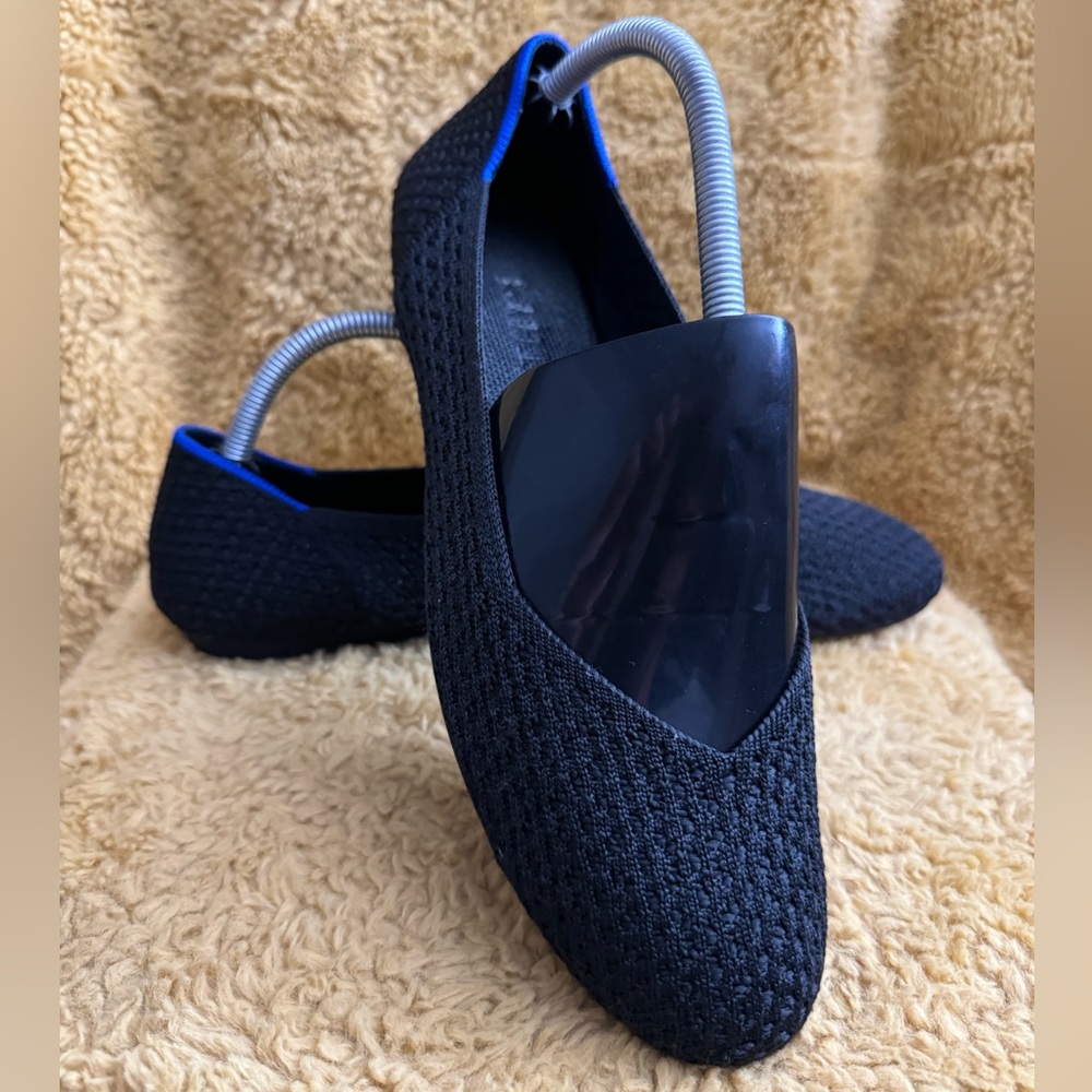 Rothy’s The Flat Solid Knit Recycled Textile Ballet Flats Women’s Size 10